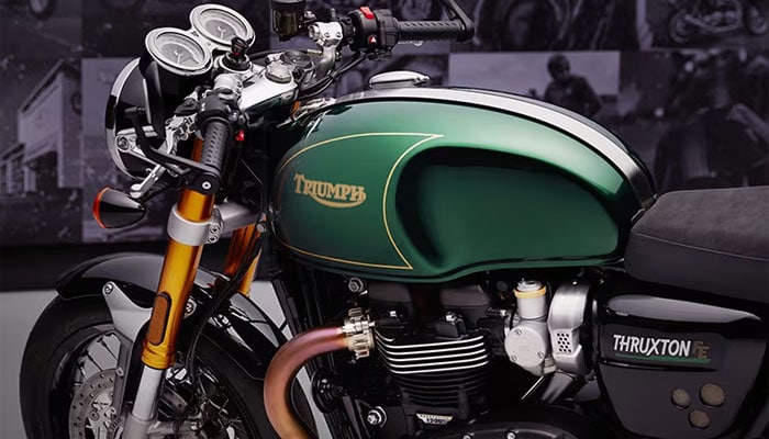 Triumph NEW THRUXTON FINAL EDITION Motorcycle detailing